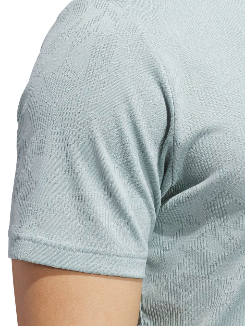 adidas Ultimate365 Jacquard Polo Shirt - Wonder Sage
