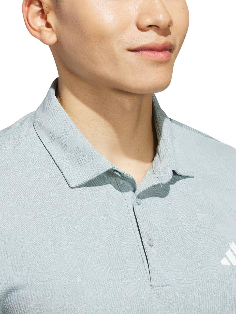 adidas Ultimate365 Jacquard Polo Shirt - Wonder Sage