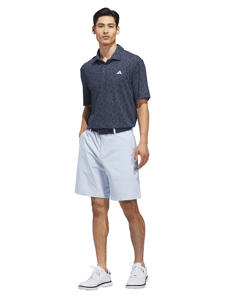 adidas Ultimate365 Mesh Tango Print Climacool Polo Shirt - Collegiate Navy/White