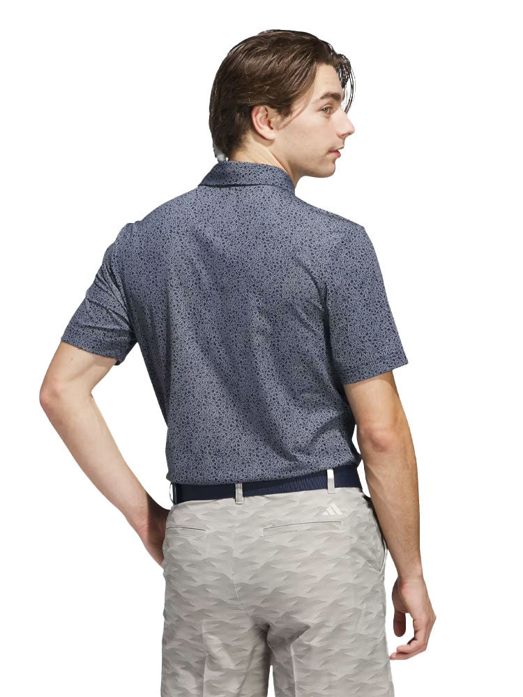 adidas Ultimate365 Mini Bunker Polo Shirt - Collegiate Navy