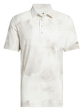 adidas Ultimate365 Printed Cool Feeling Tour Polo Shirt - Putty Beige/White
