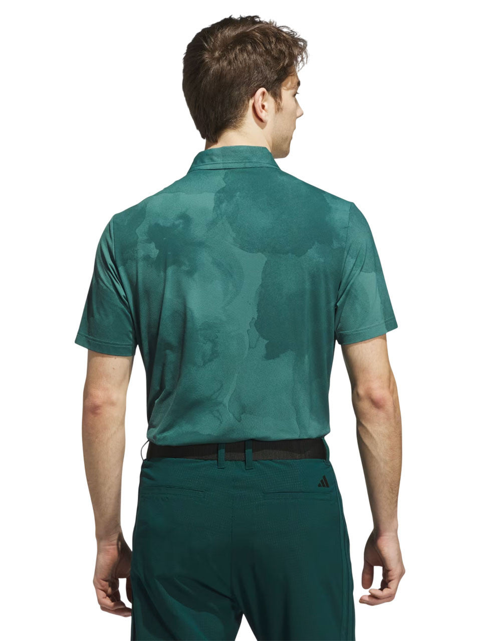 adidas Ultimate365 Printed Cool Feeling Tour Polo Shirt - Aurora Ivy
