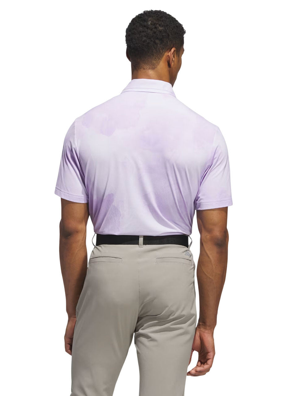 adidas Ultimate365 Printed Cool Feeling Tour Polo Shirt - Powder Plum/Purple
