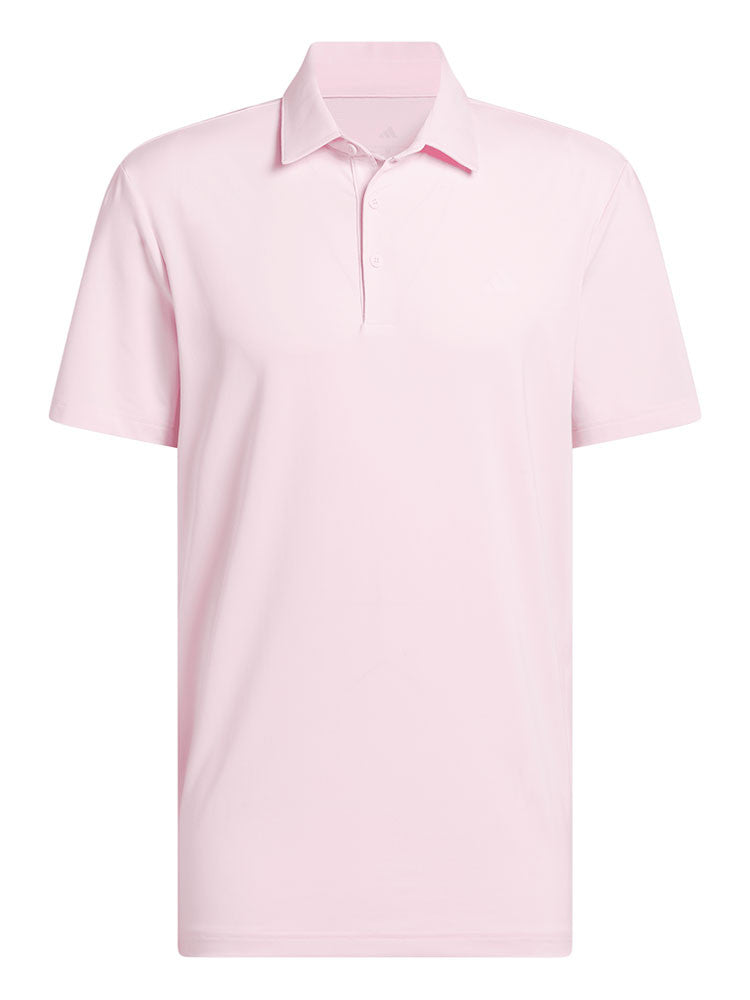 adidas Ultimate365 Solid Polo Shirt - Clear Pink
