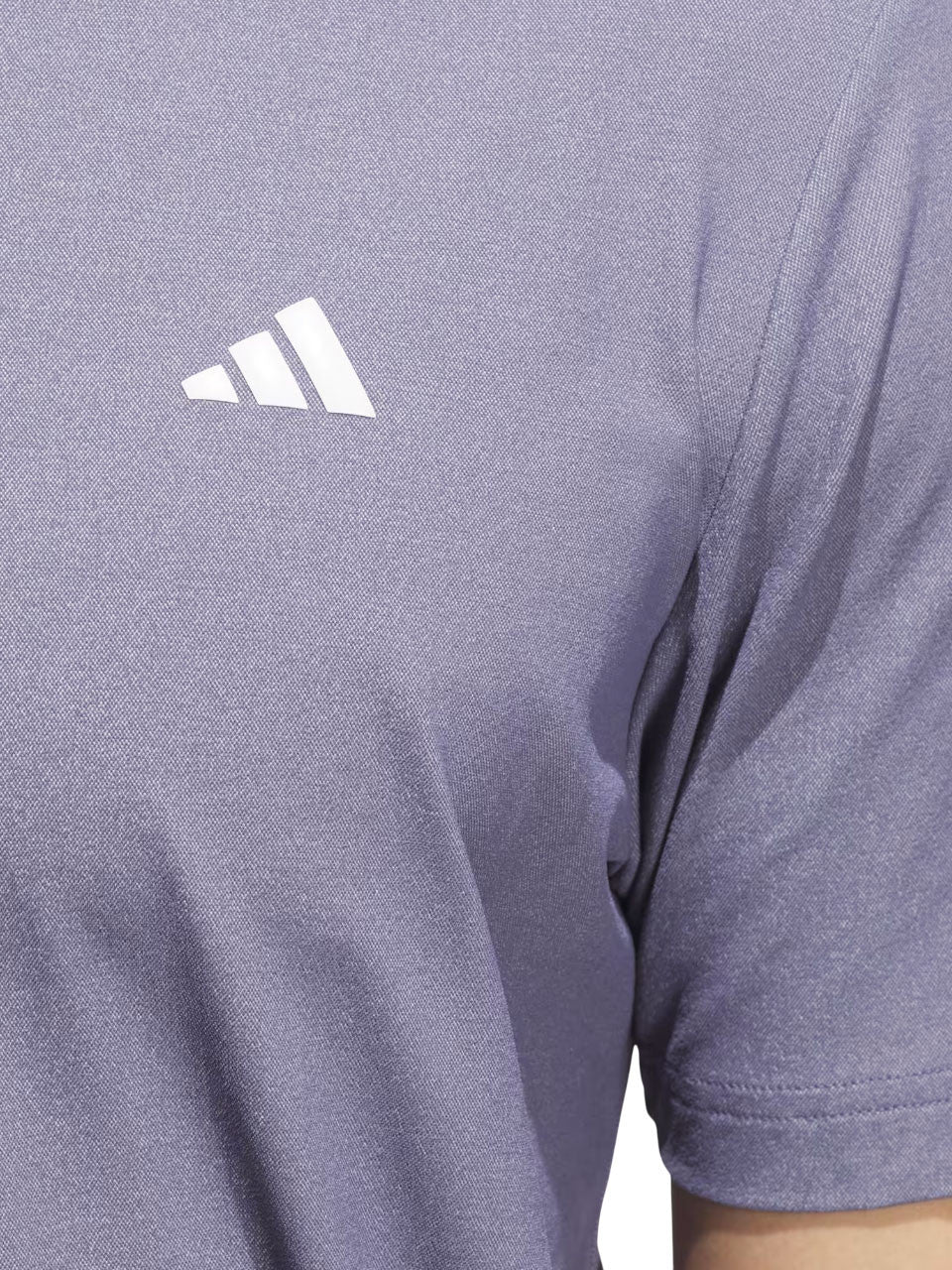 adidas Ultimate365 Tour Twistknit Pique Polo Shirt - Preloved Violet