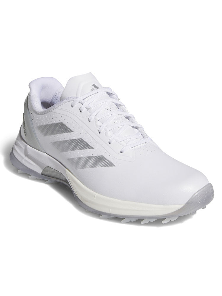 adidas Womens Adizero ZG Spikeless Golf Shoes - Ftwr White/Silver Met.