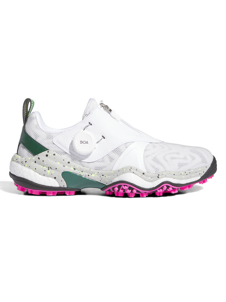 adidas Womens Codechaos BOA 25 Spikeless Golf Shoes - Ftwr White/Silver Met.