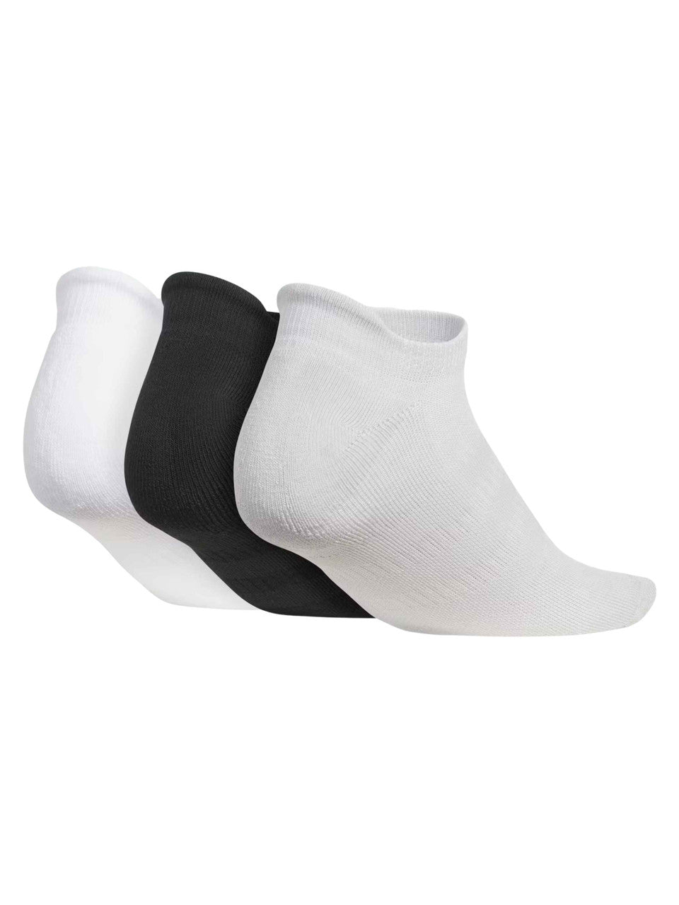 adidas Womens Comfort Low 3 Pack Socks - White/Grey Two/Black