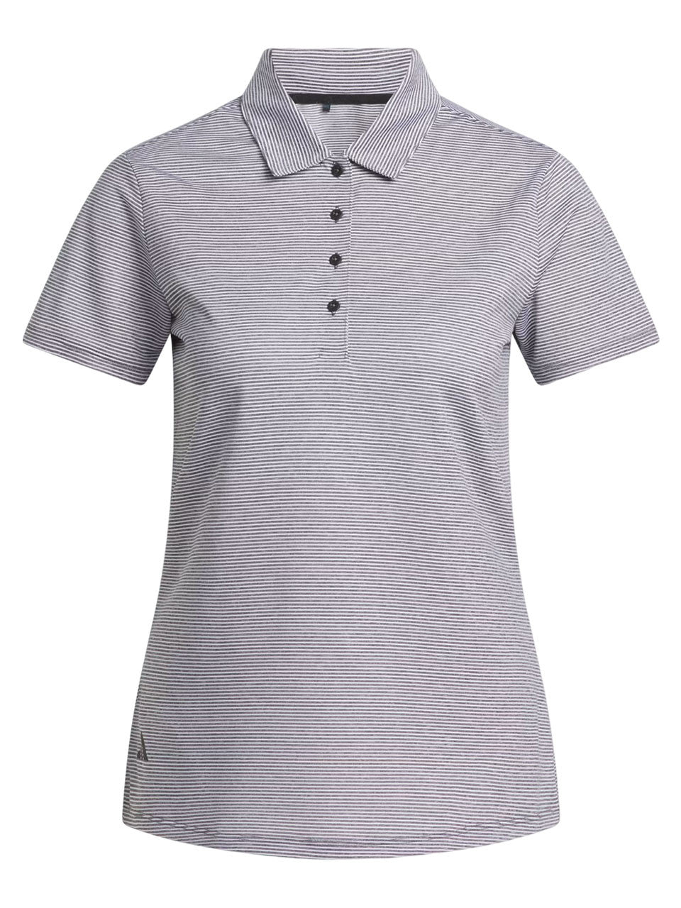 adidas Womens Ottoman Short Sleeve Polo Shirt - Black