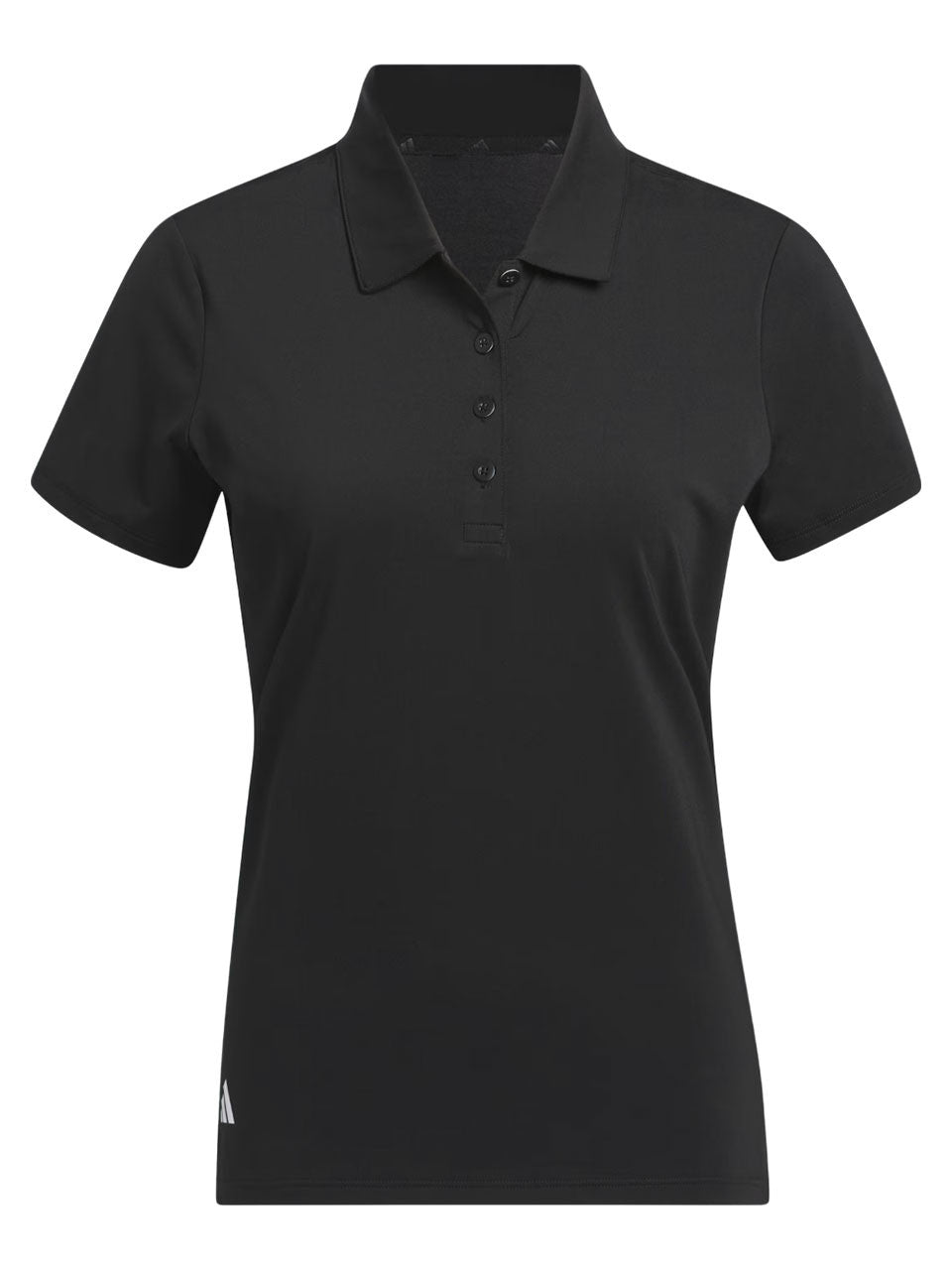 adidas Womens Ultimate365 Solid Polo Shirt - Black