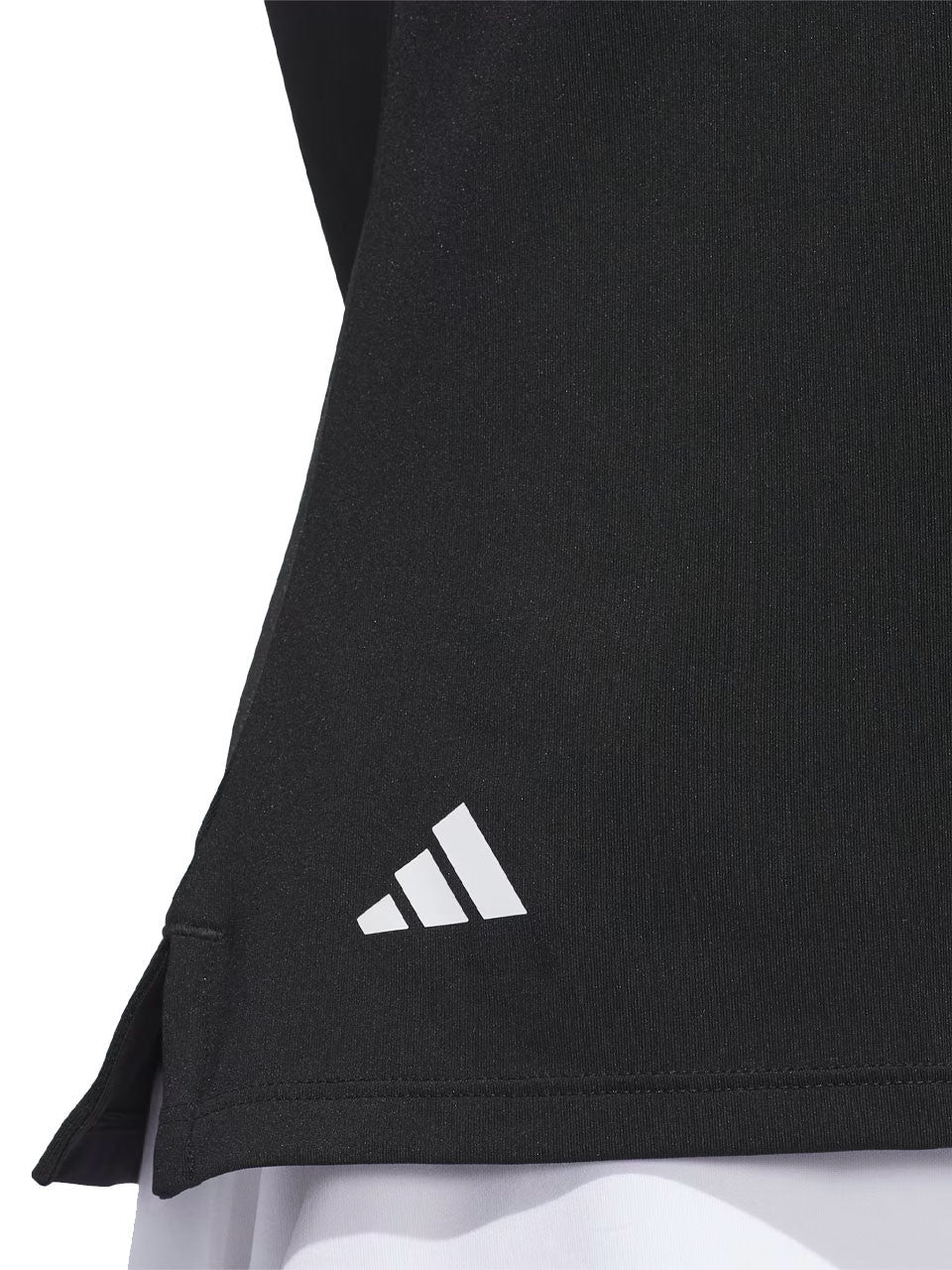 adidas Womens Ultimate365 Solid Polo Shirt - Black