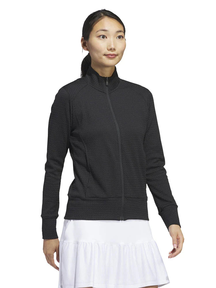 adidas Womens Ultimate365 Texture Jacket - Black