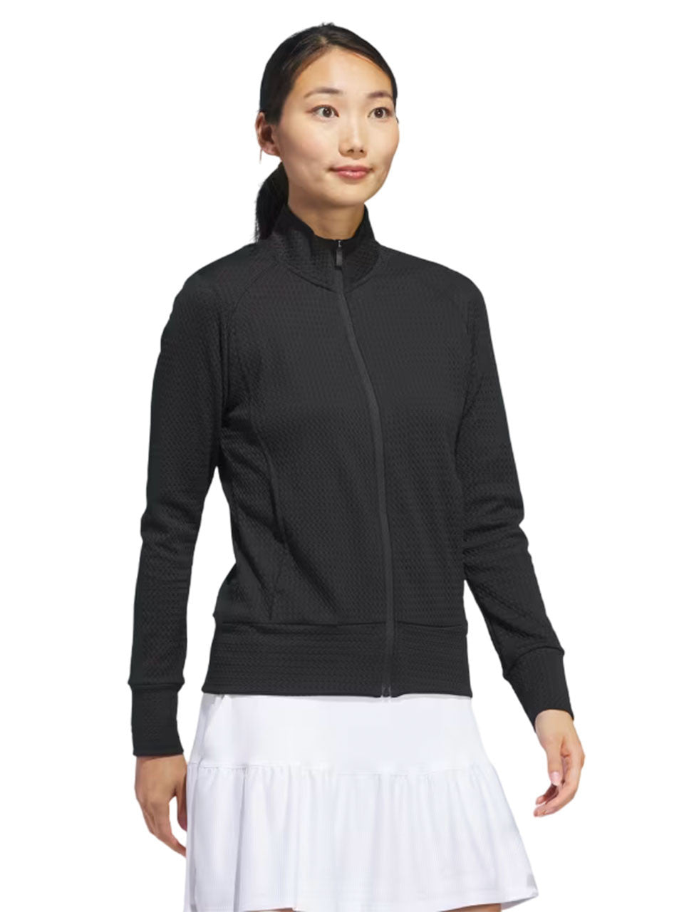 adidas Womens Ultimate365 Texture Jacket - Black