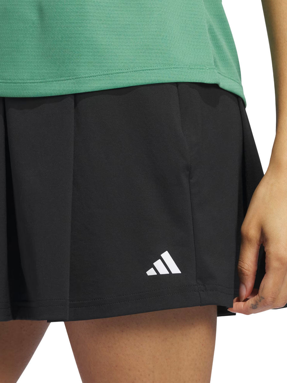 adidas Womens Ultimate365 Tour Pleated Skort - Black