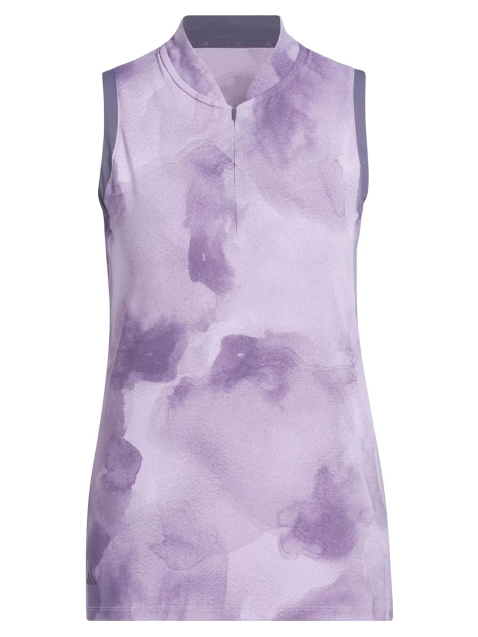 adidas Womens Ultimate365 Tour Sleeveless Polo Shirt - Preloved Violet