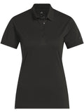 adidas Womens Ultimate365 Tour Twistknit Polo Shirt - Black