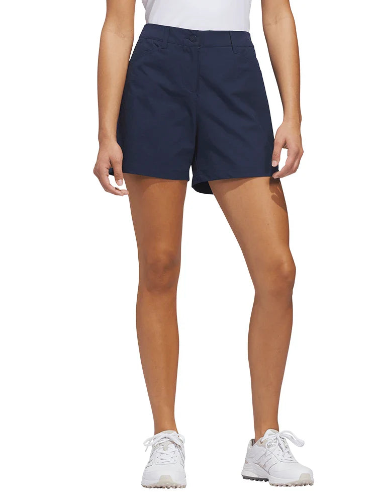adidas Womens Ultimate365+ Twistweave 5-inch Short - Collegiate Navy