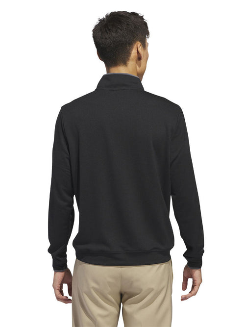 adidas Lightweight Half-Zip Pullover - Black