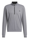adidas Lightweight Half-Zip Pullover - Grey Three