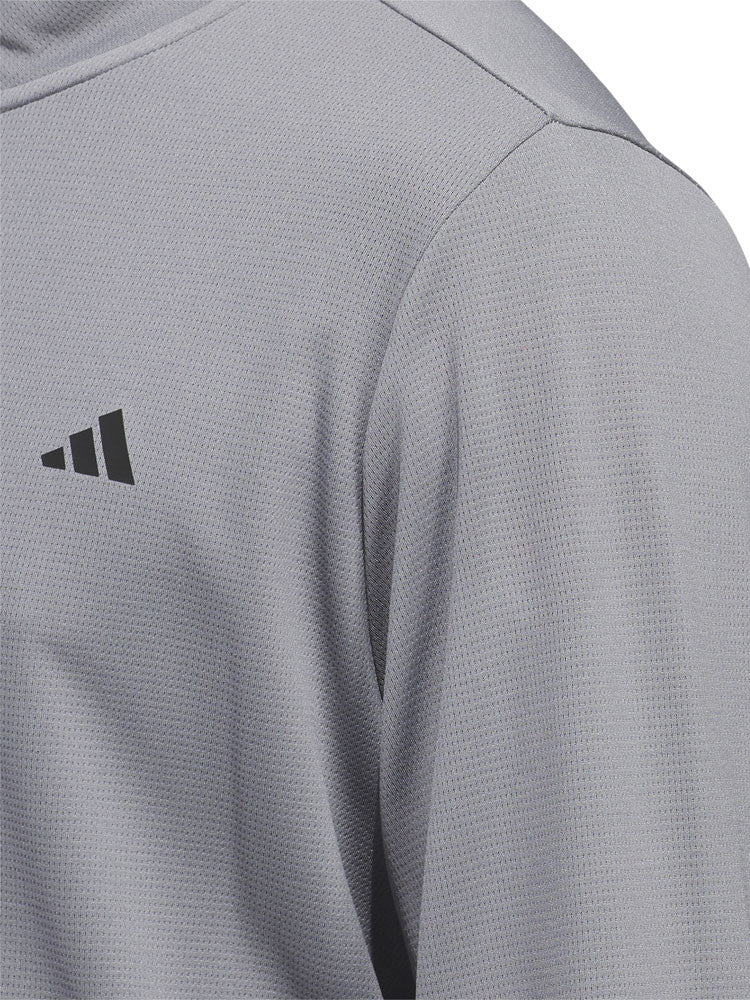 adidas Lightweight Half-Zip Pullover - Grey Three