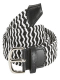 Ping Women's Stretch Webbing Golf Belt - Black/White