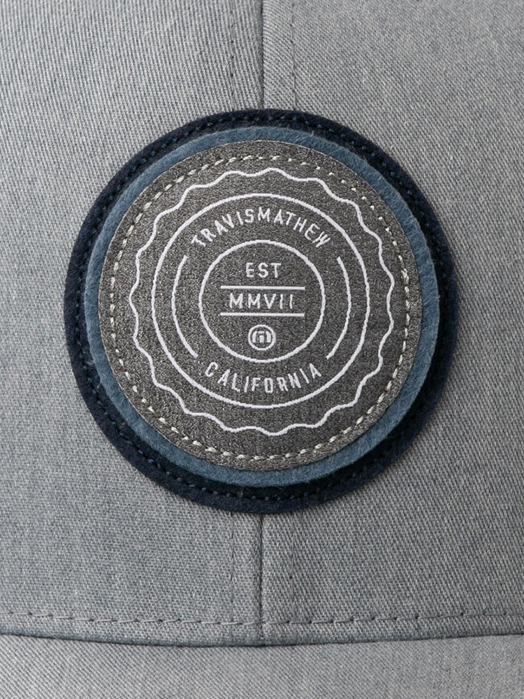 TravisMathew The Patch Cap - Heather Grey