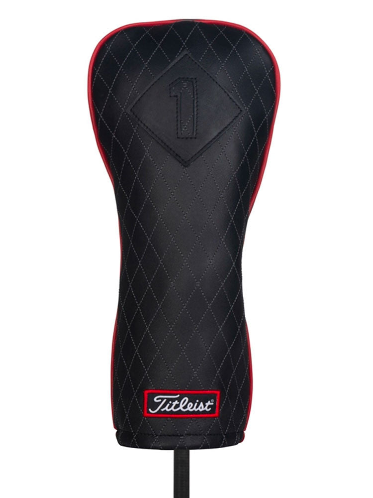 Titleist Leather Driver Cover - Jet Black