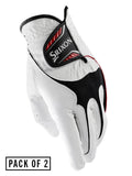 Srixon All Weather Pack Of 2 Golf Gloves - White