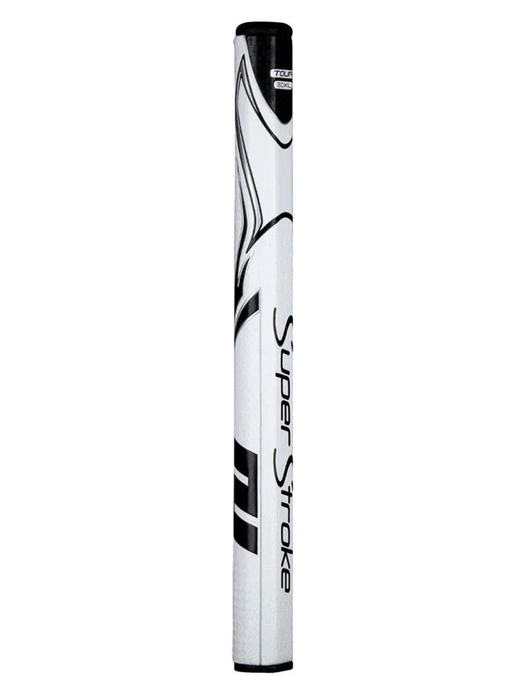 SuperStroke Zenergy XL Tour 3.0 Plus Putter Grip - White/Black