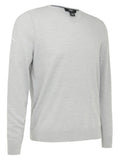 Callaway V-Neck Merino Sweater - Pearl Blue