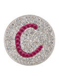Navika Micro Pave Crystal Initial C Marker