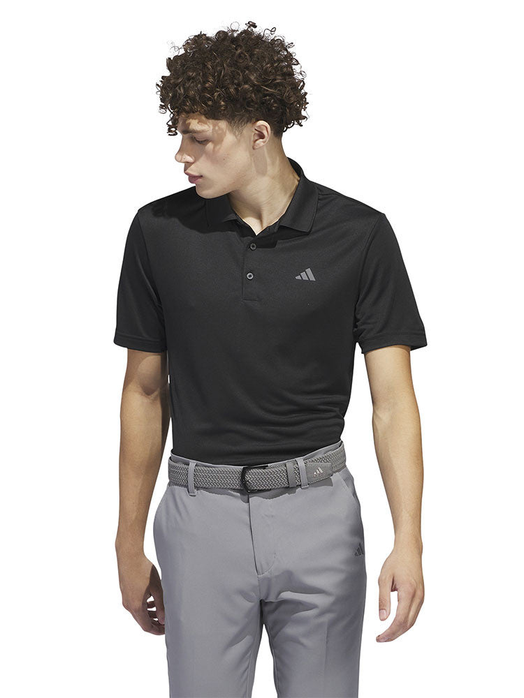 adidas Core Performance PrimeGreen Polo Shirt - Black