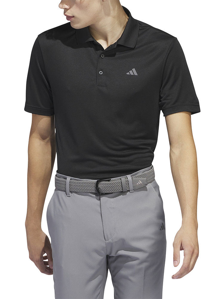 adidas Core Performance PrimeGreen Polo Shirt - Black