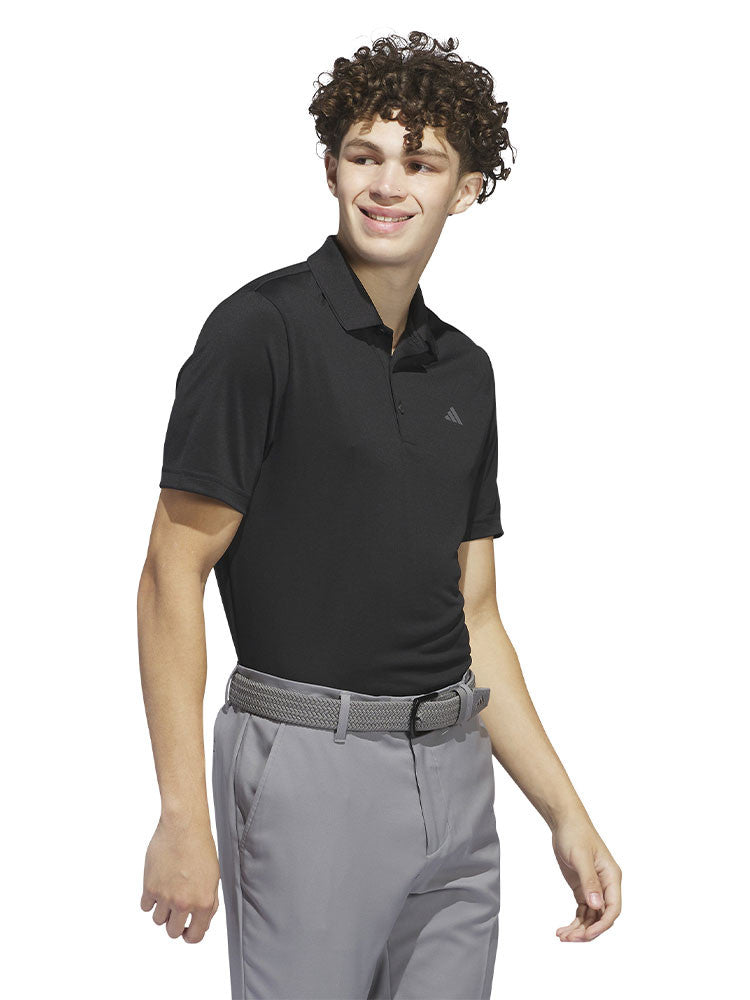adidas Core Performance PrimeGreen Polo Shirt - Black
