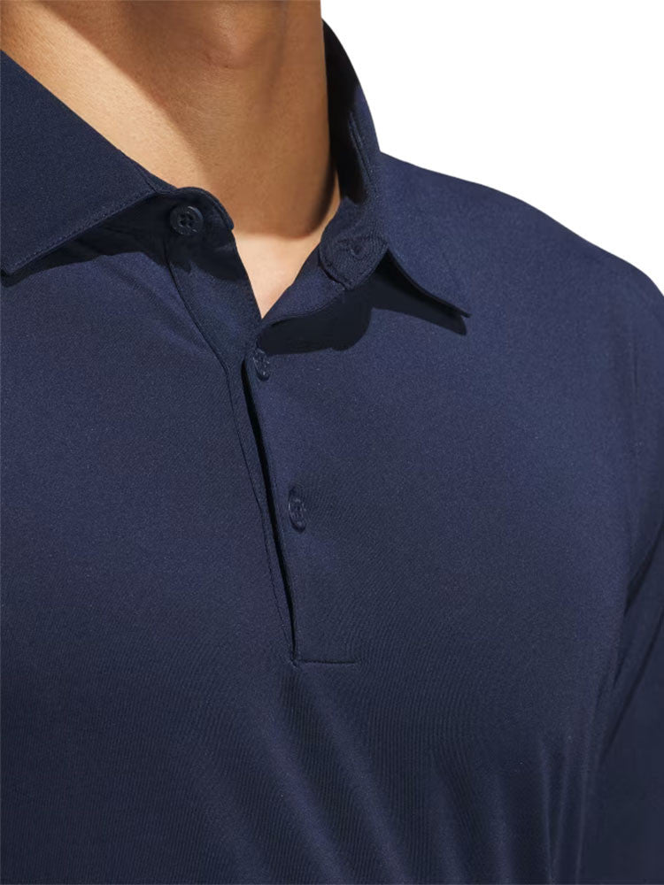 adidas Core Long Sleeve Polo Shirt - Collegiate Navy