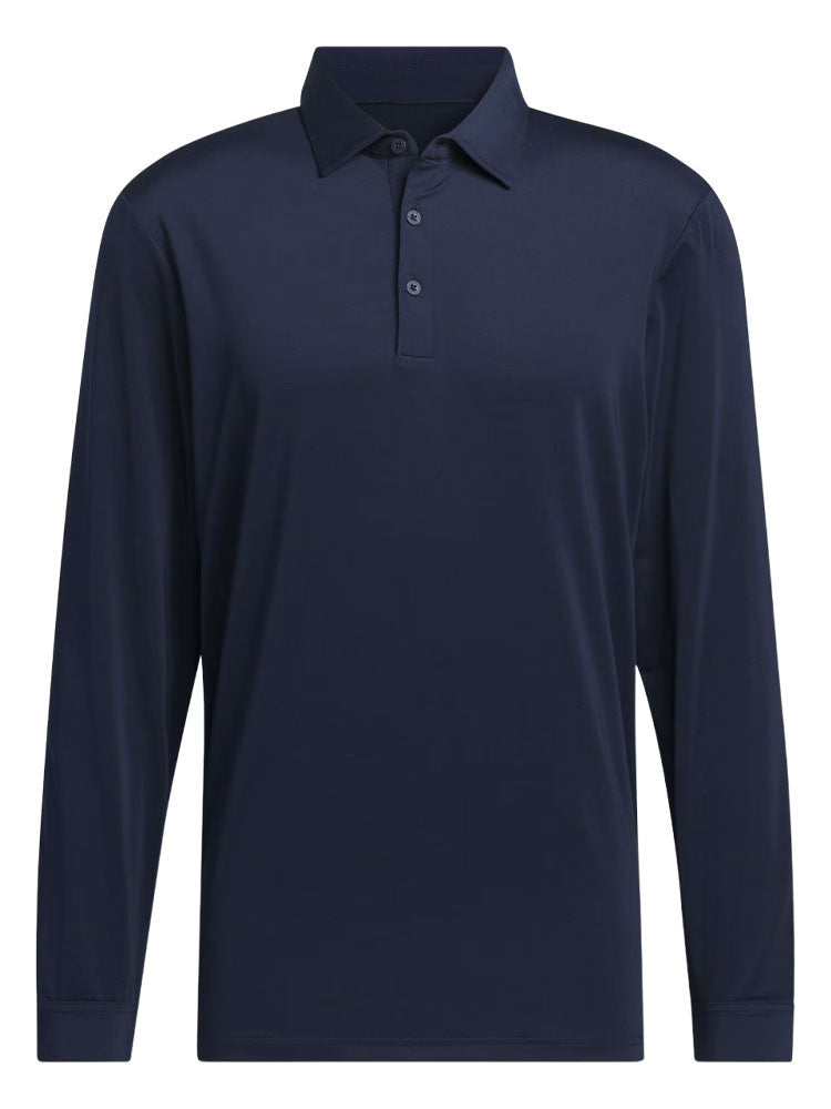 adidas Core Long Sleeve Polo Shirt - Collegiate Navy