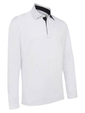 Callaway SwingTech Long Sleeve Performance Polo - Bright White