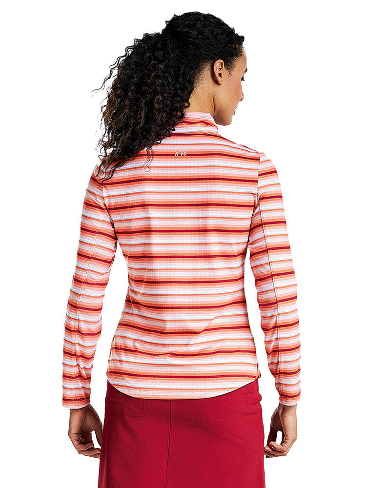 Nivo Women's Leonida Mock - Persimmon