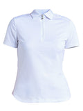 Nivo Womens Naila II Short Sleeve Polo - White