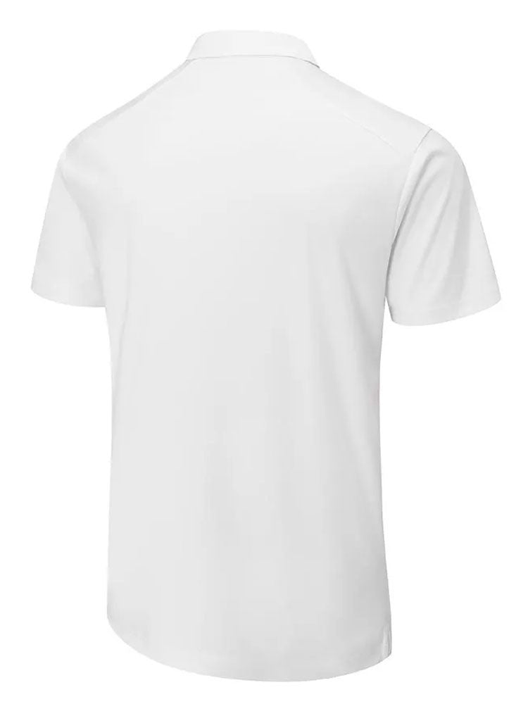 Ping Lindum Tailored Fit Polo - White
