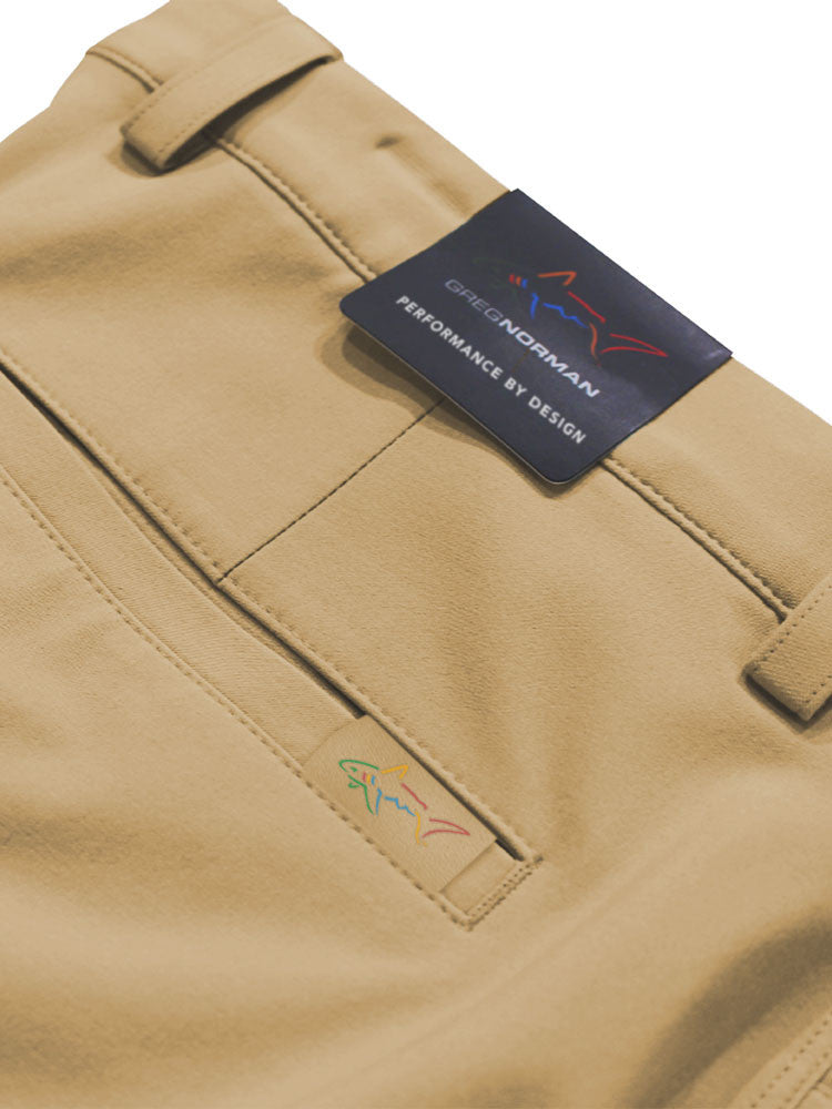 Greg Norman 4-Way Stretch Classic 10-Inch Short - Bamboo