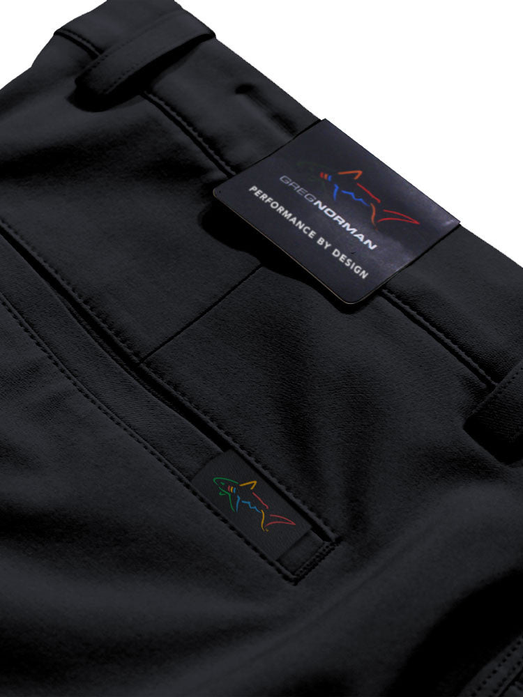 Greg Norman 4-Way Stretch Classic 10-Inch Short - Black