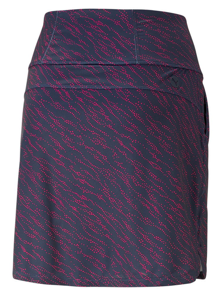 Puma Women's PWRMESH Whitewater Golf Skort - Navy Blazer/Orchid Shadow