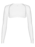 SParms Sun Protection Shoulder Wrap (Shawl) - White