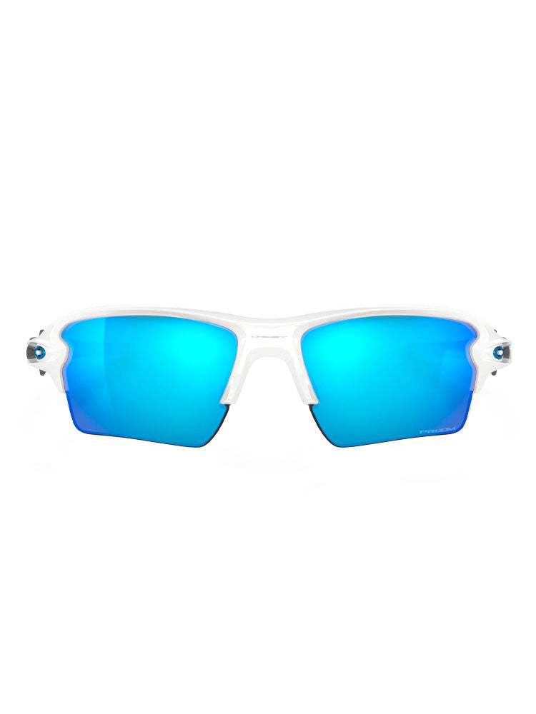 Oakley Flak 2.0 XL Sunglasses - Polished White w/ Prizm Sapphire