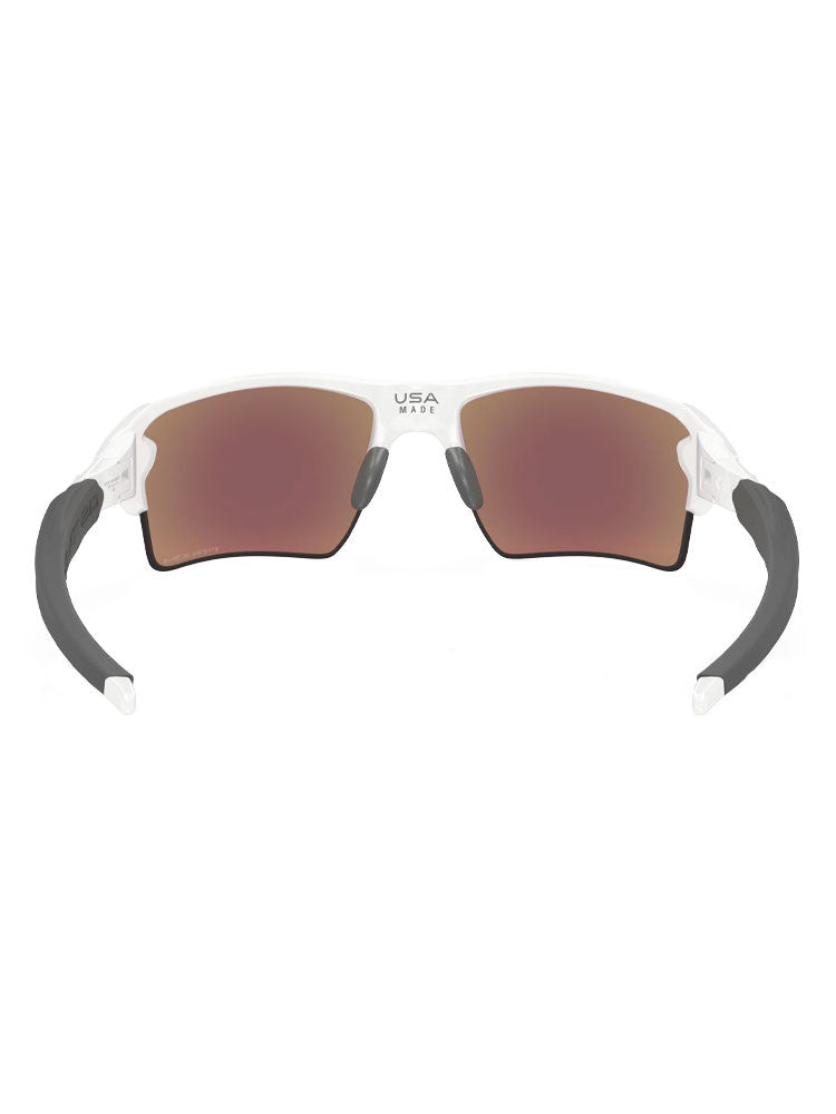 Oakley Flak 2.0 XL Sunglasses - Polished White w/ Prizm Sapphire