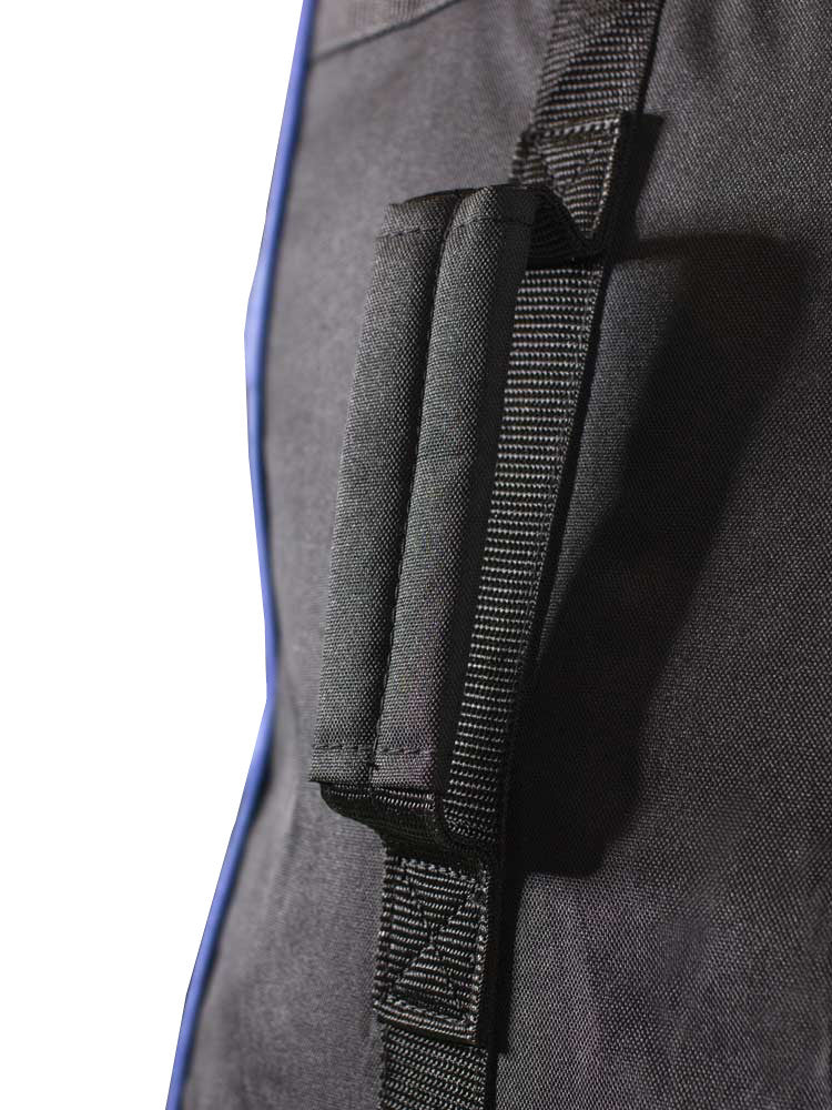 Stonehaven Cart Bag Wheeled Travel Cover - Black/Blue